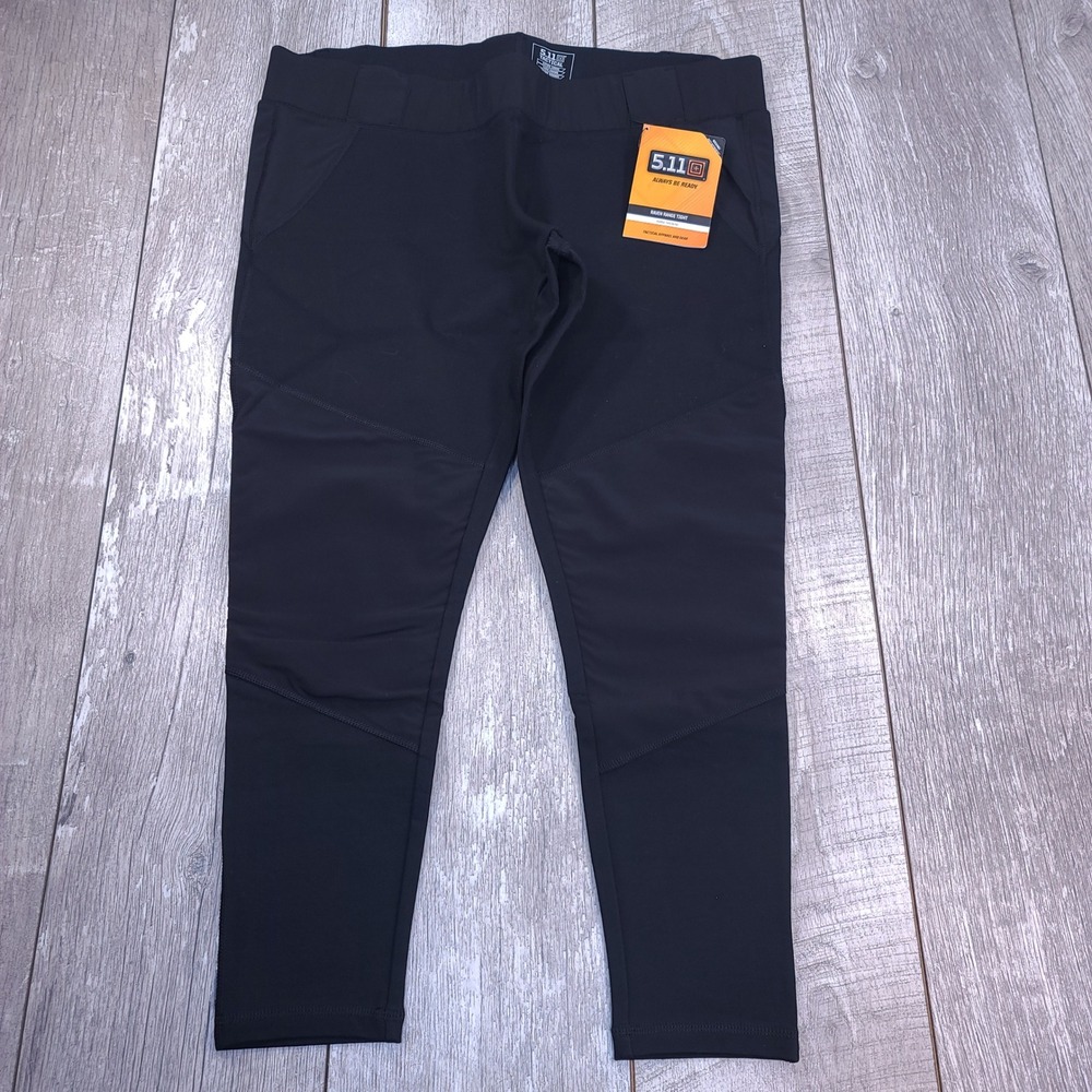 5.11 Tactical Raven Range Tight Women XL Black Leggings 64409 Tactical Athletic